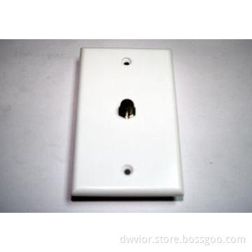 1 Coaxial F Port HDMI Wall Plate Connector with RoHS for Ho